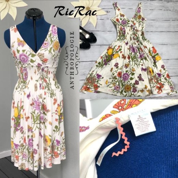 Anthropologie Dresses & Skirts - Anthropologie Ric Rac Garden Party Floral Dress